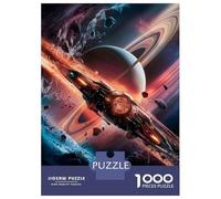 1000 Piece Teenager Puzzles Rocket Destroyed Adult Jigsaw Puzzle Anti-Stress Toys Pattern Assembly for Is Ideal As A Gift 70x50cm/1000pcs