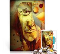 1000 Piece teenager Puzzles Surreal human portrait Lernspielzeug für die ganze Familie Geschenk zum Geburtstag38x26cm