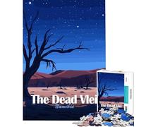 1000 Piece Teenager Puzzles The Dead Vlei, Namibia at Night Hands-on Game Learning Educational Toys Secret Santa Gifts Staycation Kill Time (Size 75x50cm)