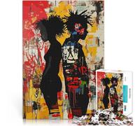 1000 Piece teenager Puzzles Urban Couple Silhouette Spielspielzeug als Familiengeschenk Geburtstagsgeschenk75x50cm