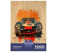 1000 Piece Teenager Puzzles Vintage Racing Car Art Jigsaw for Adults Anti-Stress Toys Difficult Challenge Birthday And Unique Gifts 70x50cm/1000pcs
