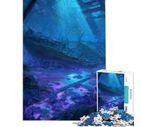 1000 Piece Teenager Puzzles Where Light Still Reaches Fun at Home Activities, Pattern Assembly Relax Games for And from 14 Years And over (38X26cm)