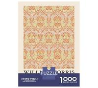 1000 Piece Teenager Puzzles William Morris Golden Bough Floral Jigsaw Brain Teaser Game But Fun And Humorous Unique Gifts for Birthday And Christmas 70x50cm/1000pcs
