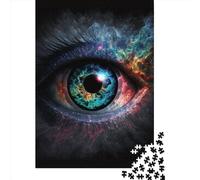 1000 Piece The Art Of The Eye Jigsaw Puzzles for Adults Wooden Puzzle for Adults And Teenager Educational Puzzle 1000pcs (75x50cm)