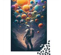 1000 Piece The_Balloon_Astronaut Jigsaw Square Puzzle for Adults & Paper Puzzles Educational Game Challenge Toy 38x26cm/1000pcs