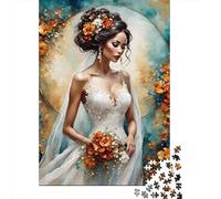 1000 Piece The Bride Jigsaw Puzzles for Adults Teenagers Paper Adult Jigsaw Puzzle Secret Santa 1000pcs (38x26cm)