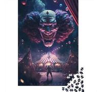 1000 Piece The Circus Jigsaw Puzzle for Adult Teenagers Paper Jigsaw Puzzles Educational Game Challenge Toy Birthday Gifts 1000pcs (38x26cm)