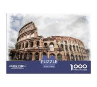 1000 Piece The Colosseum Square Jigsaw Puzzles for Adults & Wooden Puzzles Learning Educational Toys Family Games 1000pcs (75x50cm)