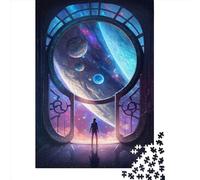 1000 Piece The Door To The Unknown3 Jigsaw Puzzles for Adult Puzzle Jigsaws for Adults Age 14+ 1000pcs (38x26cm)