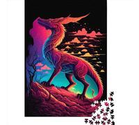 1000 Piece The Fantasy Dragon Jigsaw Puzzles for Adults Puzzles for Adults Puzzles Unique Home Decor And Gifts 1000pcs (75x50cm)
