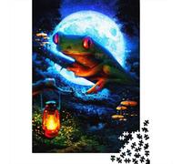 1000 Piece The Frog Queen Jigsaw Puzzles for Adults Paper Puzzles for Teenagers Gifts Unique Home Decor And Gifts 1000pcs (38x26cm)