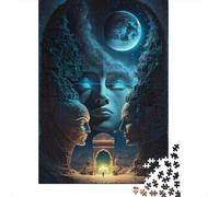 1000 Piece The Gatekeeper3 Puzzles for Adults Wooden Puzzles Educational Game for Children As A 1000pcs (75x50cm)