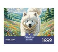 1000 Piece The Great Pyrenees Jigsaw Puzzles Fun, Challenging for Adults Home Decoration Educational Games Age 12+ for Adults 52x38cm/1000pcs