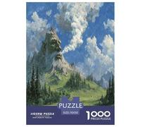 1000 Piece The Mountain God’s Breath Jigsaw Puzzles for Adults Gifts Challenging Games Home Decors The Azure Ridge Jigsaw Puzzle for Adults And Kids Age 12 And Up 70x50cm/1000pcs
