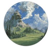 1000 Piece The Mountain God’s Breath Jigsaw Puzzles Great Gift for Adults Challenging Games Home Decors The Azure Ridge Jigsaw Puzzle for Adults And Kids Age 12 And Up 1000pcs (67.5x67.5cm)