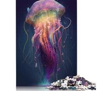 1000 Piece The Mysterious Jellyfish 2 Jigsaw Puzzles for Adults Paper Puzzles for Teenagers Gifts Unique Home Decor And Gifts 1000pcs (75x50cm)