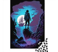 1000 Piece The Mythical Lost Ship Puzzles for Adults Wooden Puzzles Educational Game for Children As A 1000pcs (75x50cm)