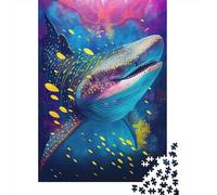 1000 Piece The Peaceful Whale Shark Jigsaw Puzzles for Adults Puzzles Learning Educational Toys 1000pcs (75x50cm)
