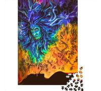 1000 Piece The Rage Of Shiva Jigsaw Puzzles for Adults Paper Puzzle Jigsaws for Adults 1000pcs (38x26cm)