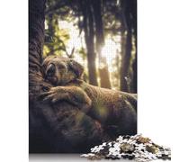 1000 Piece The Sleeping Koala Jigsaw Puzzlesfor Adults Teenagers Wooden Puzzle Jigsaws for Adults Educational Game Challenge Toy 1000pcs (75x50cm)