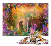 1000 Piece 'The Treehouse Jigsaw Puzzles for Adults Teenagers Wooden Puzzle Jigsaws for Adults Educational Game Challenge Toy 1000pcs (75x50cm)