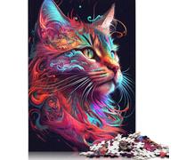 1000 Piece The Trusting Cat Jigsaw Puzzle for Adult Teenagers Puzzle Jigsaws for Adults for Adults& Teens Age 12 Years Up 1000pcs (75x50cm)