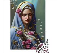 1000 Piece The_Virgin_Mary Puzzles for Adults Wooden Puzzles Educational Games For Kids 1000pcs (75x50cm)