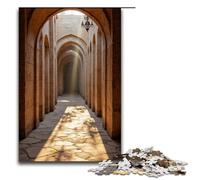 1000 Piece The Winding Corridor Puzzles Gifts Jigsaw Puzzles for Adults Christmas Wishlist with Santa Claus for Teenager Age 14 Up 1000 PCS(75x50cm)