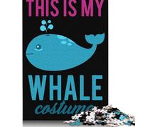 1000 Piece This Is My Costume for Wha Square Jigsaw Puzzles for Adults, Paper Puzzles Learning Educational Toy 38x26cm/1000pcs