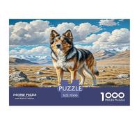 1000 Piece Tibetan Spaniel Jigsaw Puzzles for Adults Educational Games Jigsaw Puzzle Home Decors for Men Women Elders Seniors 70x50cm/1000pcs