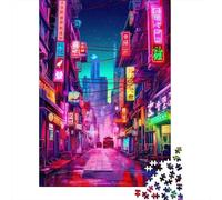 1000 Piece Tokyo Night Jigsaw Puzzles for Adults Puzzles for Adults Puzzles Unique Home Decor And Gifts 1000pcs (38x26cm)