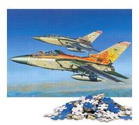 1000 Piece Tornado F3 Square Jigsaw Puzzles for Adults, Wooden Puzzles Learning Educational Toy 1000pcs (75x50cm)