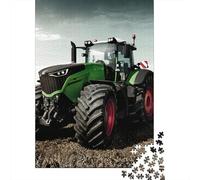 1000 Piece Tractor Jigsaw Puzzle for Family Night - Eco-Friendly Paper, Fun Group Activity & Engaging Home Project 38x26cm/1000pcs
