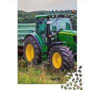 1000 Piece Tractor Puzzle for Adults & Kids - Eco-Friendly Family Activity, Bonding Through A Shared Challenge 38x26cm/1000pcs