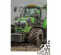 1000 Piece Tractor Puzzle for Adults & Kids - Eco-Friendly Family Activity, Bonding Through A Shared Challenge 38x26cm/1000pcs