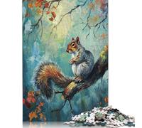1000 Piece Tree Dweller Jigsaw Puzzle for Adult Teenagers Wooden Puzzle Christmas Eve Gifts 1000pcs (75x50cm)