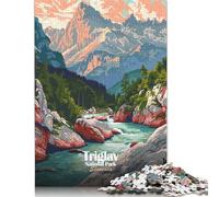 1000 Piece Triglav National Park, Slovenia Creative Square Jigsaw Puzzles for Adults And Wooden Puzzles Educational Game for Adult 1000pcs (75x50cm)