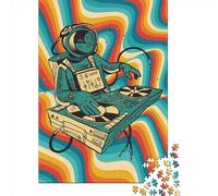 1000 Piece TRIPPY ASTRONAUT DJ Jigsaw Puzzle for Adult Teenagers Paper Learning Educational Toys 1000pcs (38x26cm)