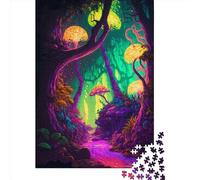 1000 Piece Trippy Forest1 Jigsaw Puzzles for Adults Puzzles Learning Educational Toys 1000pcs (38x26cm)