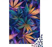 1000 Piece Tropical Plants Jigsaw Puzzles for Adults Teenagers Paper Adult Jigsaw Puzzle Secret Santa 1000pcs (38x26cm)