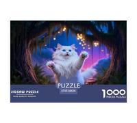 1000 Piece Turkish Angora Jigsaw Puzzle for Adults - Challenging Brain Teaser, Ancient Tree Puzzles, Decoration Gifts 38x26cm/1000pcs