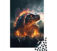 1000 Piece Turle Fire Jigsaw Puzzles for Adults Puzzles Learning Educational Toys 1000pcs (75x50cm)