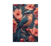 1000-Piece Turquoise - Browed Motmot Bird Puzzle - Bird Lover's Art Puzzle