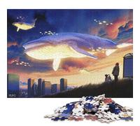 1000 Piece Twilight Dreams Puzzles for Adults Paper Puzzles Educational Game for Children As A 38x26cm/1000pcs