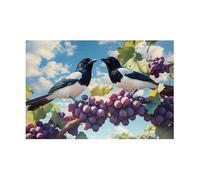 1000-Piece Two Magpie Birds Puzzle - Perfect for Bird Lovers, Unique Fun for Adults & Families