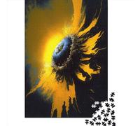 1000 Piece Universe Sunflower465 Adult Puzzles Paper Puzzle for Adults Educational Game Challenge Toy 1000pcs (38x26cm)