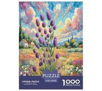 1000 Piece Verbena Jigsaw Puzzles for Adults Educational Games Jigsaw Puzzle Home Decoration for The Whole for Women, Gifts for Men 70x50cm/1000pcs