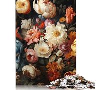 1000 Piece Vibrant Flowers Jigsaw Puzzlesfor Adults Puzzle Jigsaws for Adults Unique Home Decor And Gifts 1000pcs (75x50cm)