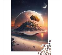 1000 Piece Villa_on_a_floating_hill Creative Square Jigsaw Puzzles for Adults And Paper Puzzles Toy Intellectual Game 38x26cm/1000pcs