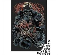 1000 Piece Werewolf Hunter Creative Square Jigsaw Puzzles for Adults And Wooden Puzzles Toy Intellectual Game 1000pcs (75x50cm)